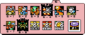 Level selection panel