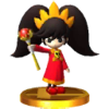 A trophy from Super Smash Bros. for Nintendo 3DS
