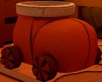 The Boot Car in Paper Mario: The Origami King