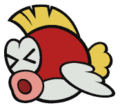 An injured Cheep Cheep